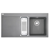 FRANKE Pomivalno korito MYTHOS MTG 651-100 114.0476.967 - posoda desno. stonegrey