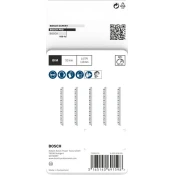 List za vbodno žago PRO Plastics PMMA clean T102BF, 92 mm, 5 kosov