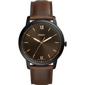 FOSSIL Analogna ura, rjava