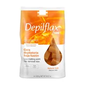 DEPILFLAX TRDI VOSEK BREZ TRAKOV ZA DEPILACIJO 1 KG NARAVNI