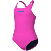 Arena solid swim pro junior shocking pink/river blue 98 cm