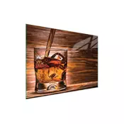 shumee STEKLENA DESKA ZA REZANJE 40x30 WHISKY