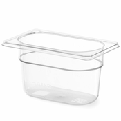 shumee GN prozorna polikarbonatna posoda GN 1/9 višina 100 mm - Hendi 861820