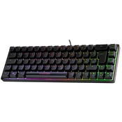 Deltaco Gaming GAM-158-DE tipkovnica, USB, QWERTZ Njemačka, RGB LED