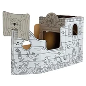 Playhouse, bojanje, karton, FELLOWES, Piratski brod 100142508