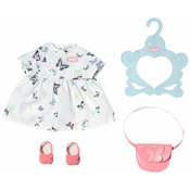 Baby Annabell Otroška obleka Annabell z metulji Deluxe, 43 cm