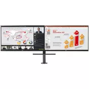 LG 27QP88DP-BS IPS QHD Ergo Dual Type-C