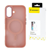 slomart Etui Wozinsky Fashion Case MagSafe za Samsung Galaxy S25+ - roza