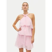 Vero Moda Cocktail obleka Felicia 10329767 Roza Regular Fit