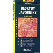 SC 071 Beskydy, Javorníky 1:50 000