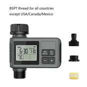 KJB Automatic Water Timer for Effortless Garden Irrigation KJB časovnik za zalivanje z LCD zaslonom, BSPT z gumbom