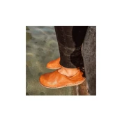 VIBAe ZUMA Leather Sneakers cognac brown