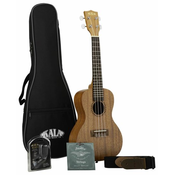 KALA KA-15-C-BNDL - Satin Mahogany Concert Ukulele Starter Kit