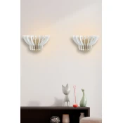 Opviq Zidna lampa E27 Max 40W, Bela