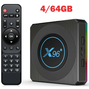 GEMBIRD GMB-X96 X4 4/64GB smart TV box S905X4 quad, Mali-G31MP 8K, KODI Android 11.0