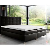 Boxspring postelja Dakota - 140x200 cm