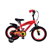 Dječji bicikl Volare Disney Cars 14 crveni s dvije ručne kočnice