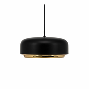 Črna LED viseča svetilka s kovinskim senčnikom o 22 cm Hazel mini – UMAGE