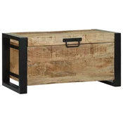 vidaXL Shrambne skrinjice 60x30x30cm Trden mangov les in kovina