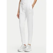 EA7 Emporio Armani Spodnji del trenirke 8NTP66 TJ9RZ U0002 Bela Regular Fit