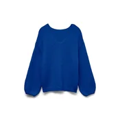 VERO MODA Pulover VMMAYBE modra