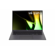 LG gram 16” WQXGA Core Ultra 7 8GB/512GB SSD Win11 Pro grau 16Z90S-G.AP55G