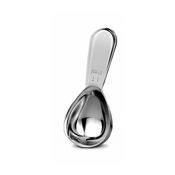 INF Kavna žlica iz nerjavečega jekla, žlica s kratkim ročajem Silver 9,5x4x1,5 cm S, (21539122)