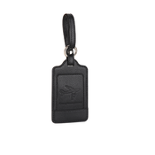 INF Usnjena PU oznaka za prtljago Personaliziran identifikator potovalne torbe Black, (21553745)