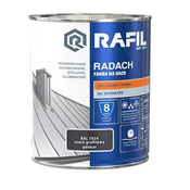 shumee RAFIL Radach strešna barva grafitno siva polmat 0,75 l