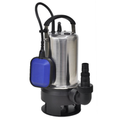 VIDAXL potopna črpalka za umazano vodo, 750 W 12500 L/h