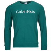 Calvin Klein Jeans Puloverji L/S SWEATSHIRT Modra