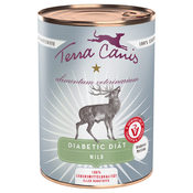 Varčno pakiranje Terra Canis Alimentum Veterinarium Diabetic 12 x 400 g - Divjačina