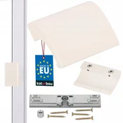 shumee Aluminijasta ročaja Balk DE luxe RAL 9001 kremna + zapah
