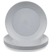 Orion Talerze deserowe plastikowe szare SANDY 20,5 cm 6 szt.