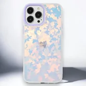 Infostyle Silikonski ovitek Holo za iPhone 12 Pro Max Pastelno vijolična/TPU silikon