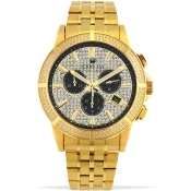 Louis XVI LXVI1037 Majeste Iced Out Chronograph mens watch 43mm 5ATM