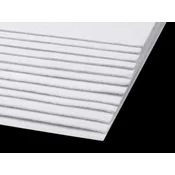 Tkanina dekorativni filc / filc 20x30 cm - (F31) beli biser (2 kosa)