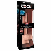 KING COCK 10” 3D With Balls