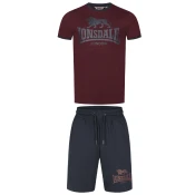 Lonsdale Mens t-shirt & shorts set regular fit