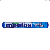 Žvečilni metini bonboni Mentos Strong Mint 37,5 g