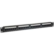 MikroTik Patchcord kabel panel UTP 5e, 24, Rek 19“ 1U