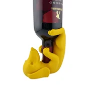 shumee Držalo za steklenice rumenega jazbečarja, stojalo za vino/olje, dekoracija za kuhinjo