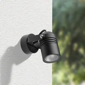 LCD Zunanji stenski reflektor LED 5019, črn, IP54 - Sodobni - črna, prozorna - Kovina