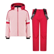 CMP KID G SET JACKET AND PANT, otroški smučarski kompleti, roza 35W0335