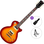 SX EC3D Basic SET Cherry Sunburst Električna kitara