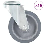 Okretni kotacici s otvorom za vijak 16 kom 100 mm