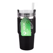 Paladone XBOX Gamer Čaša s Izolacijom i Slamkom (600 ml)