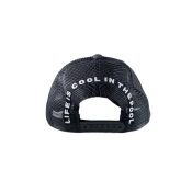 Swimaholic trucker cap black