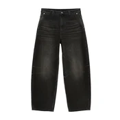 Pull&Bear Kavbojke črna