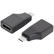 VALUE Value USB-C® adapter [1x moški konektor USB-C® - 1x ženski konektor HDMI] 12993227, (20630882)